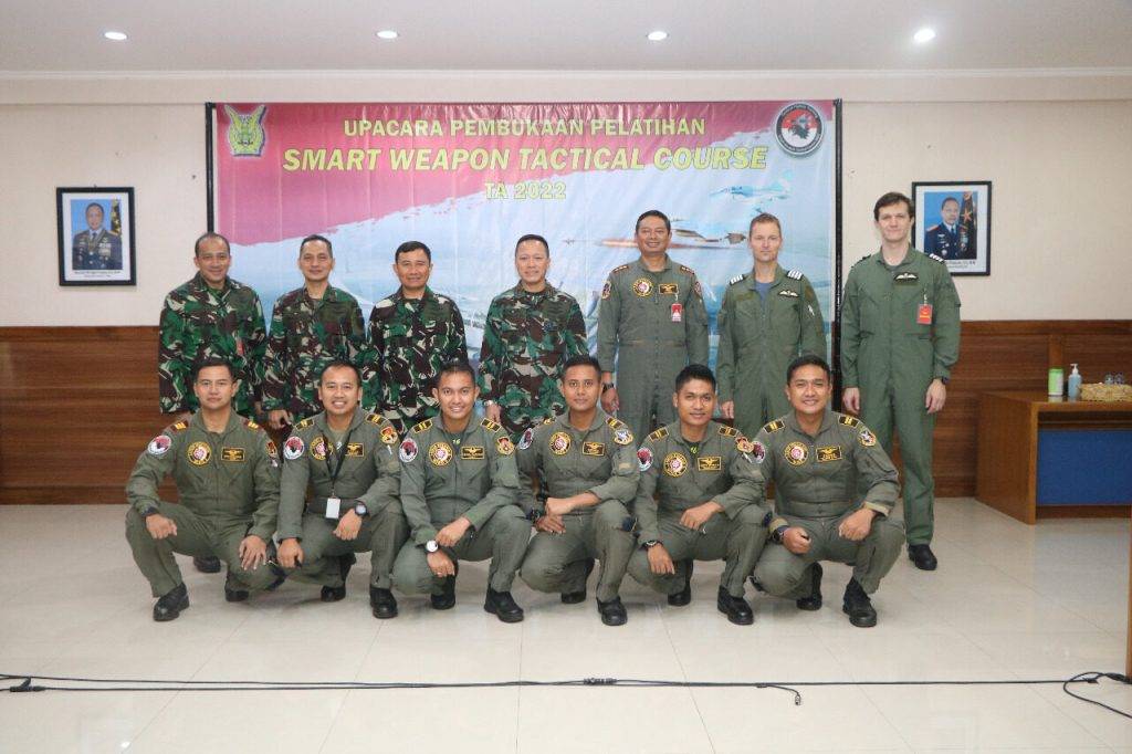 Asah Kapabilitas, 6 Penerbang Tempur TNI AU Ikuti Smart Weapon Tactical Course