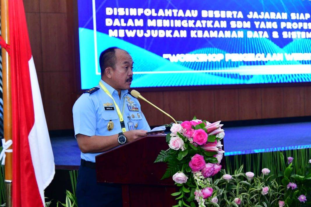 Askomlek KSAU Tegaskan Tiga Unsur Penopang Sistem Informasi TNI AU yang Andal dan Aman