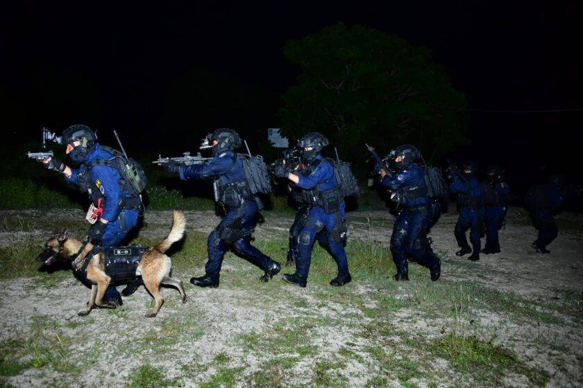 Dankormar Saksikan Latihan Penanggulangan Teror Satgultor TNI di Denpasar