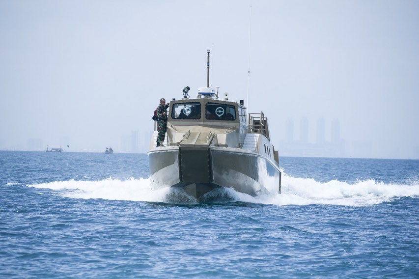Danpasmar 1 Hadiri Uji Fungsi Combat Boat 18 M Produksi PT Tesco Indomaritim