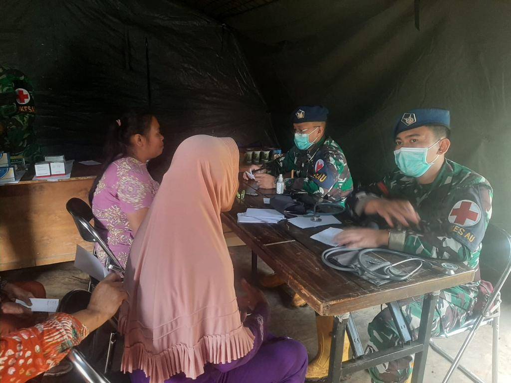 Derap Langkah Satgasduk Operasi Murai Sakti-22 TNI AU Bantu Korban Gempa Cianjur