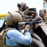 Kopaska TNI AL Latihan VBSS.