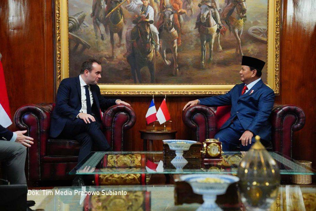 Menhan Prabowo Bertemu Menteri Pertahanan Prancis