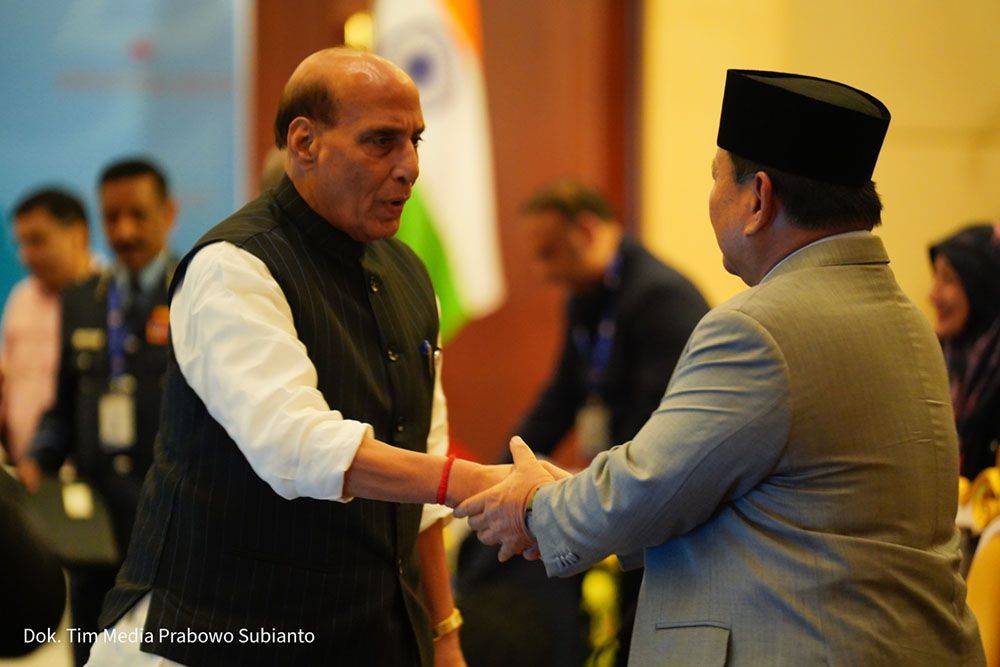 Menhan Prabowo Dorong Kerja Sama ASEAN-India