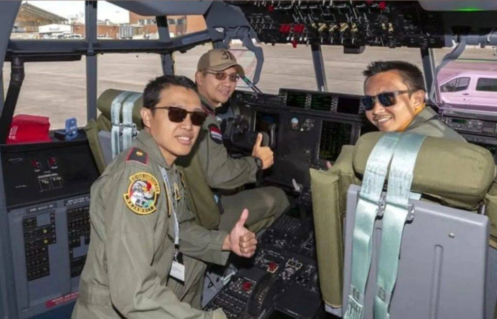 Pilot TNI AU Jalani Pelatihan hingga Uji Terbang Pesawat C-130J-30 Super Hercules di AS