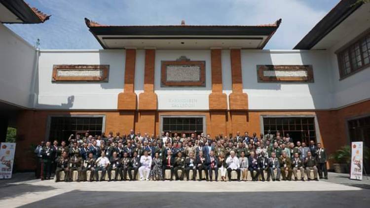 Ratusan Perwira Militer dari 85 Negara Ikuti Workshop SWIRMO di Bali