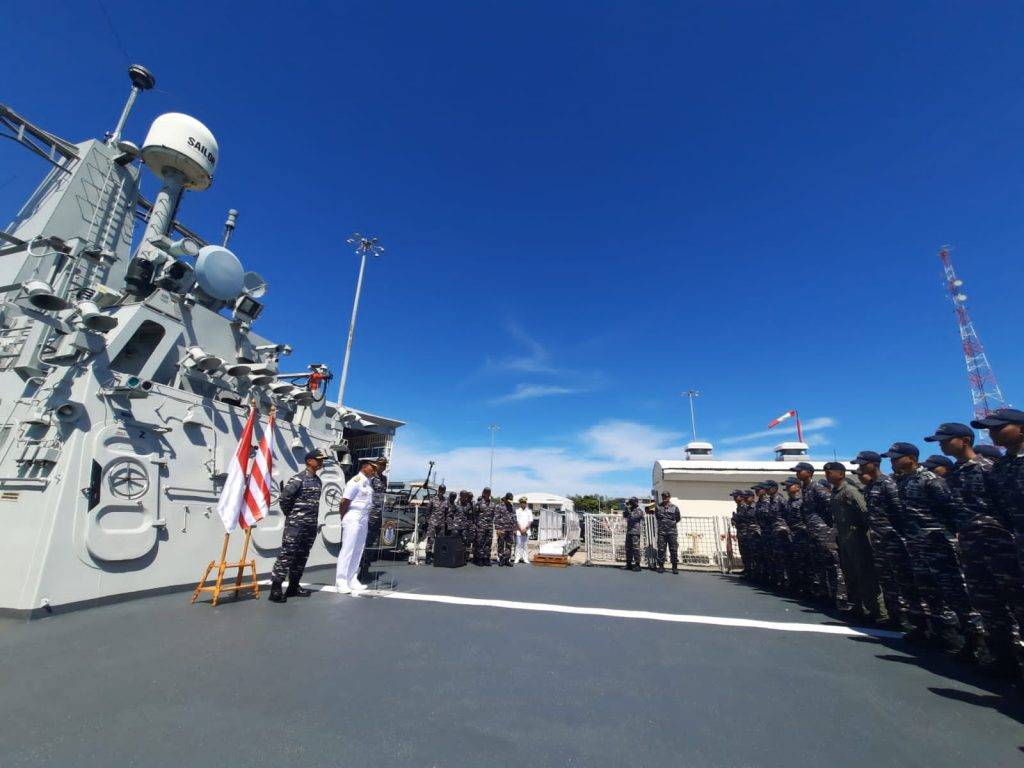 TNI AL bersama Angkatan Laut Brunei Darussalam Gelar Latma Helang Laut