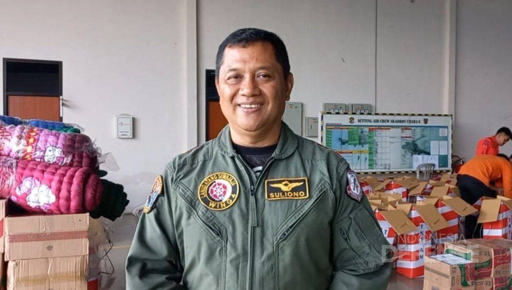 TNI AU Terjunkan Helibox untuk Bantu Korban Gempa Cianjur
