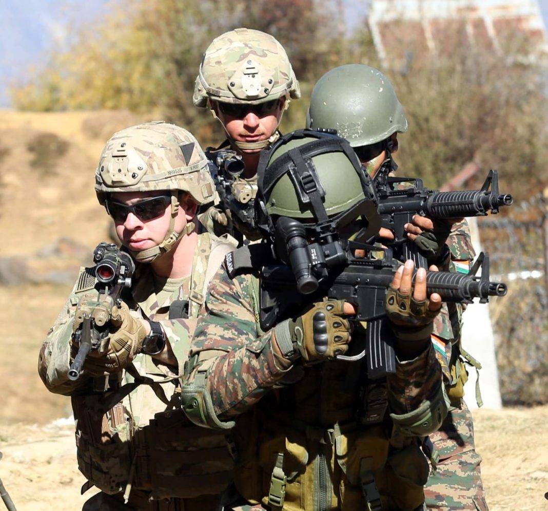AS dan Cina Gelar Latma Militer 'Yudh Abhyas'