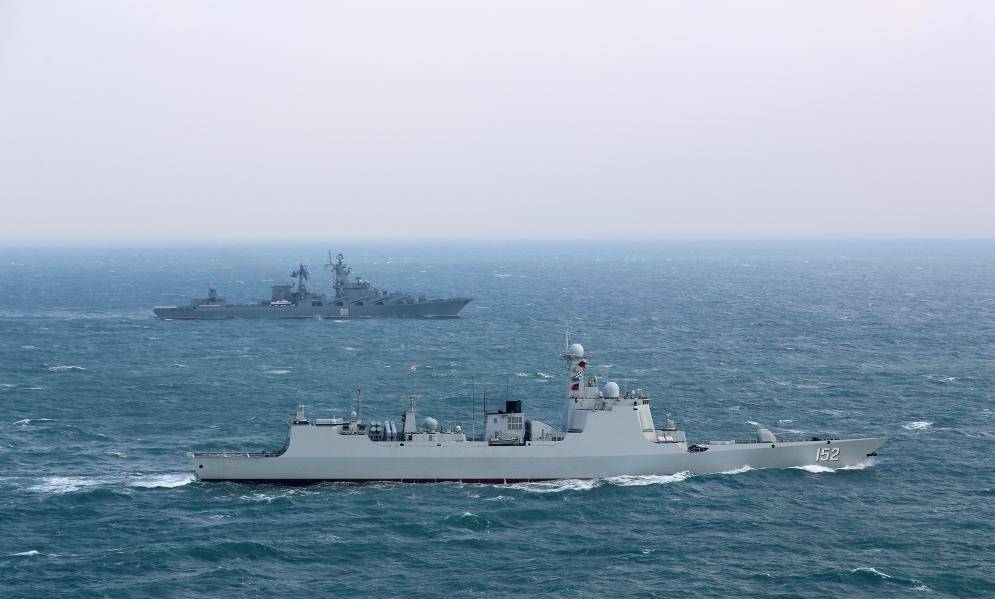 Angkatan Laut Cina dan Rusia Sukses Gelar Latma Militer