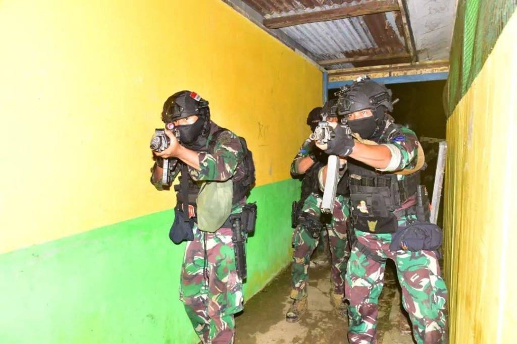 Antisipasi Kerawanan Wilayah, Satkopaska Koarmada III Latihan Operasi Interdiksi Maritim