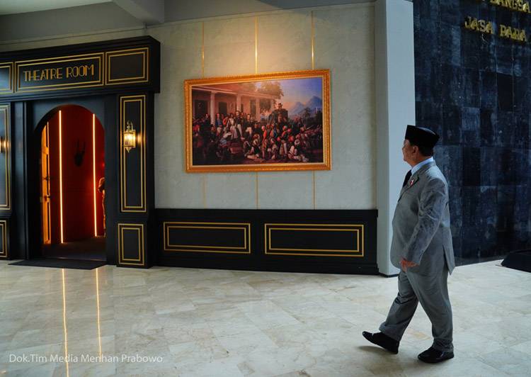 Catatan Prabowo Saat Kunjungi Museum Keprajuritan