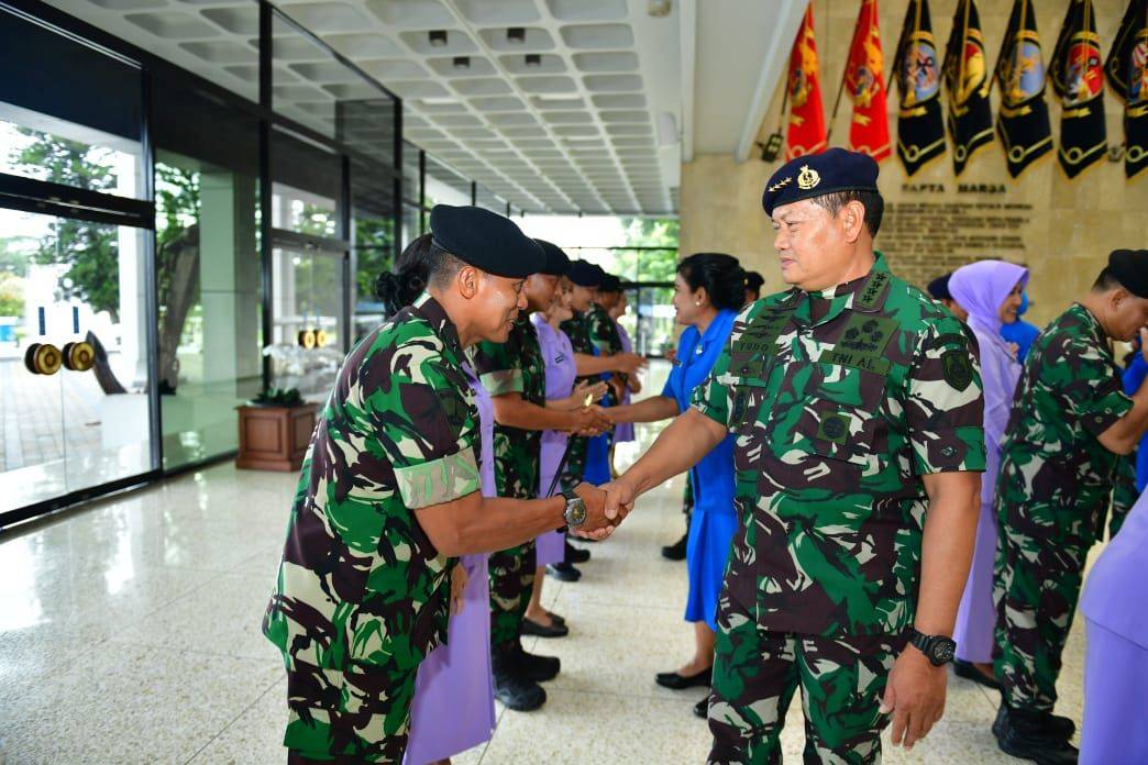 Delapan Pati TNI AL Naik Pangkat, Dua Laksda dan Enam Laksma