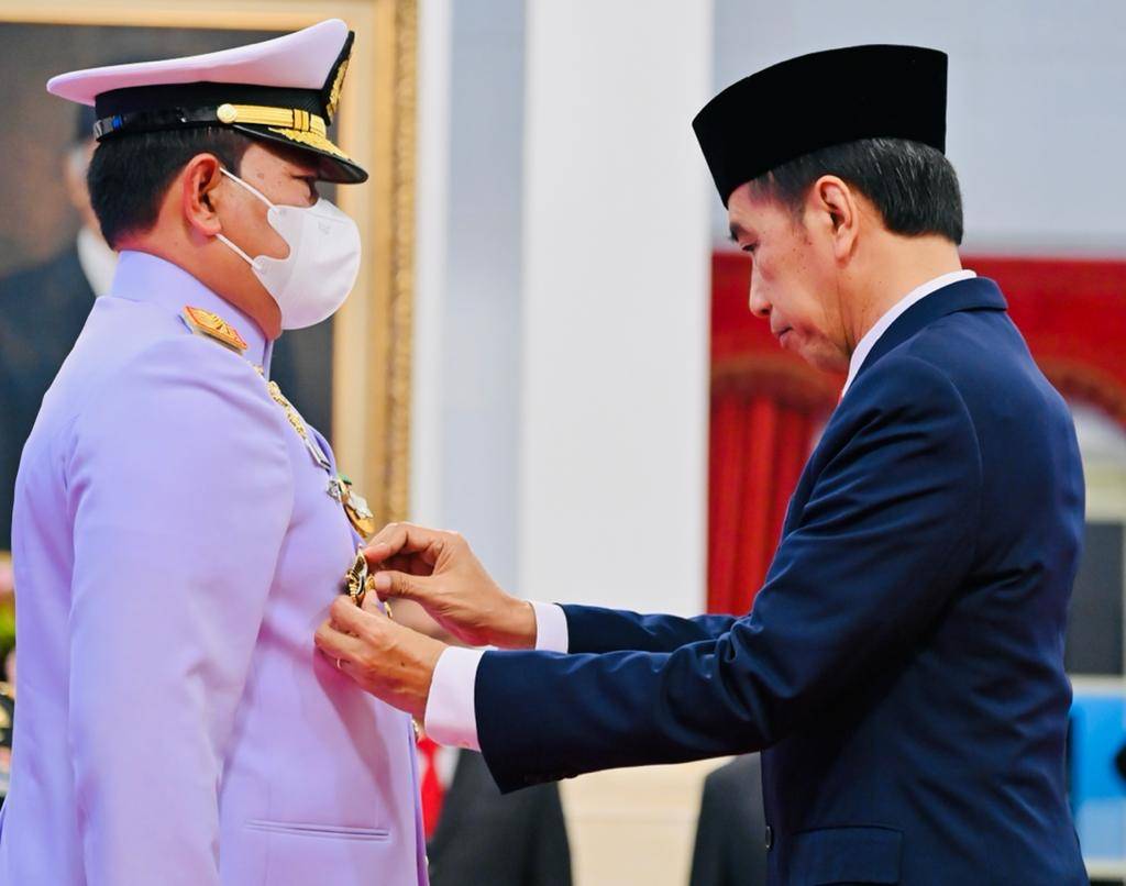 Ini Sumpah Yudo Sebagai Panglima TNI saat Dilantik Jokowi.