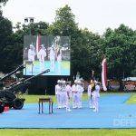 Panglima TNI Laksamana TNI Yudo Margono bersama KSAL Laksamana TNI Muhammad Ali