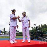 Panglima TNI Laksamana TNI Yudo Margono bersama KSAL Laksamana TNI Muhammad Ali