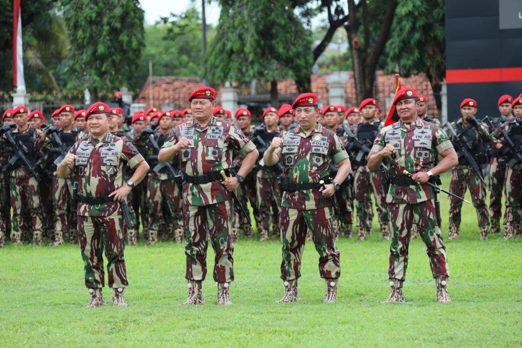 Pesan Panglima TNI Yudo untuk Prajurit Kopassus