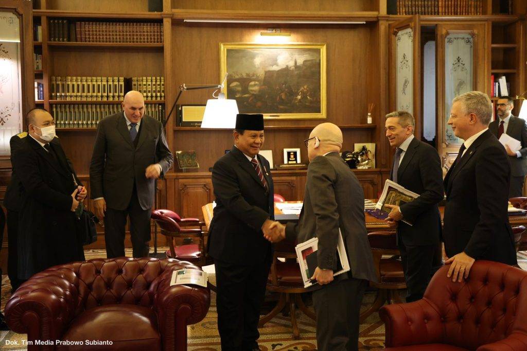 Prabowo Bahas Transfer Teknologi hingga Modernisasi Alutsista