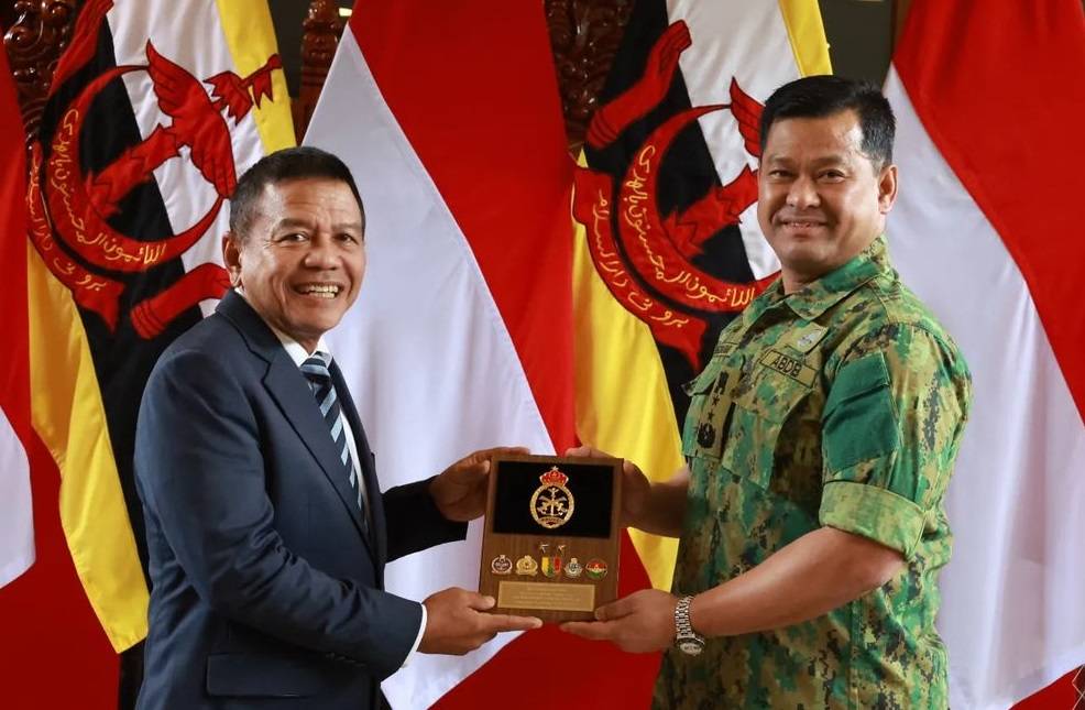 Wamenhan RI Terima Kunjungan Panglima Angkatan Bersenjata Diraja Brunei Darussalam (ABDB)
