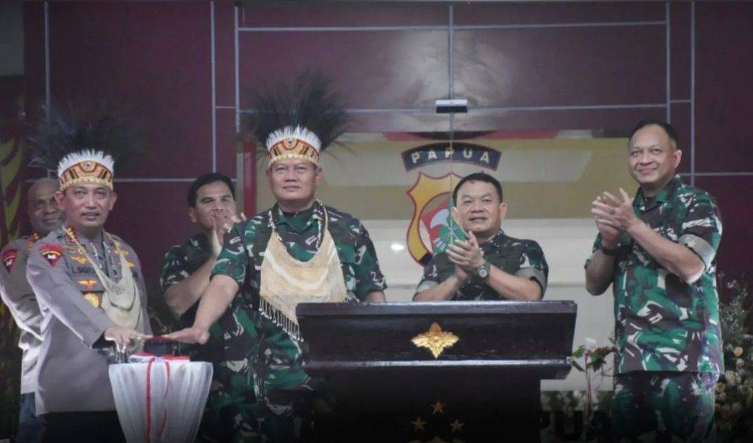 Kunker Panglima TNI dan Kapolri