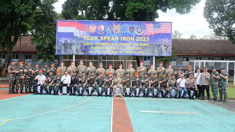Kopasgat TNI AU dan US AFSOC