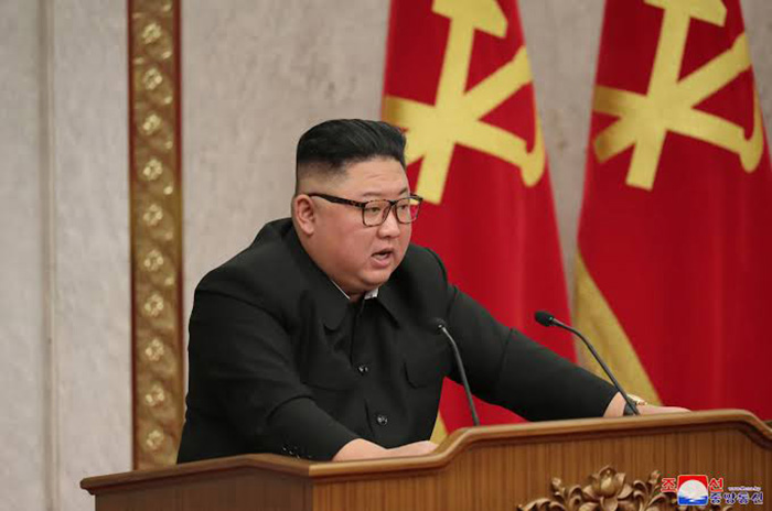 Presiden Korea Utara Kim Jong Un.