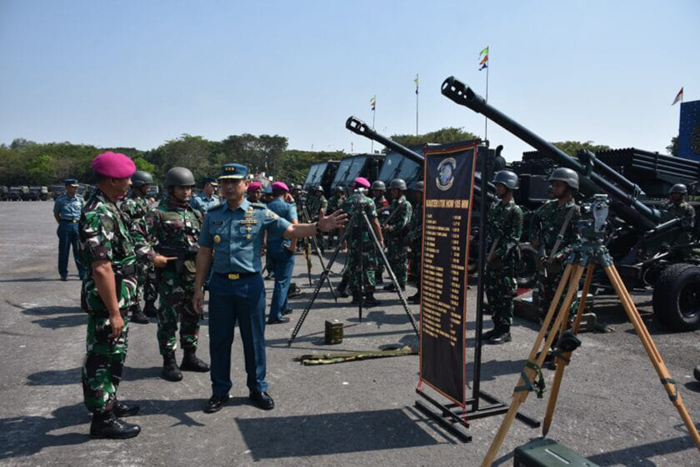 Disopslatal Tinjau Kesiapan Armada Jaya Dan Latgab TNI 2023 Di Pasmar 2 ...