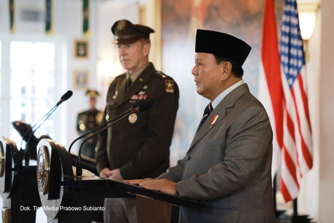 Menteri Pertahanan RI Prabowo Subianto