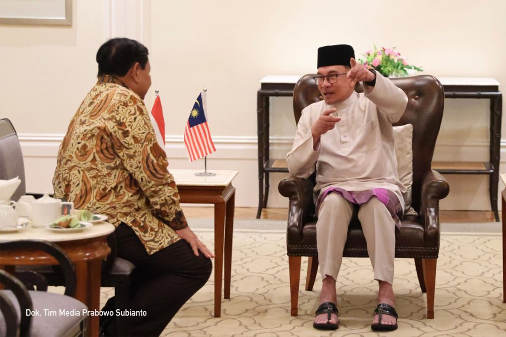 Prabowo Subianto, Anwar Ibrahim