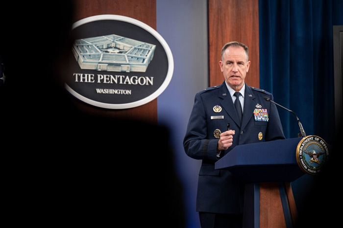 Juru bicara Pentagon Brigadir Jenderal Pat Ryder