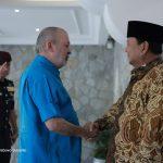 Sultan Ibrahim Ibni Almarhum Sultan Iskandar, Prabowo Subianto