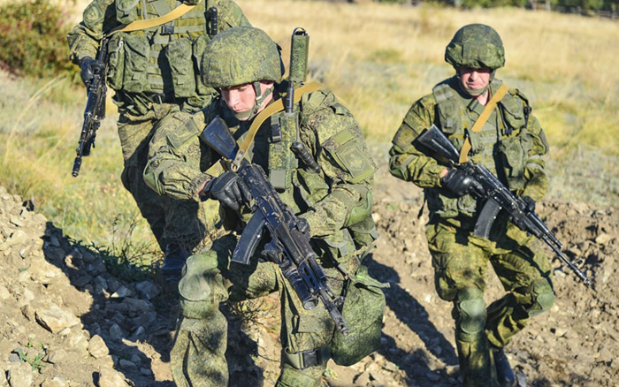 Ilustrasi tentara Rusia