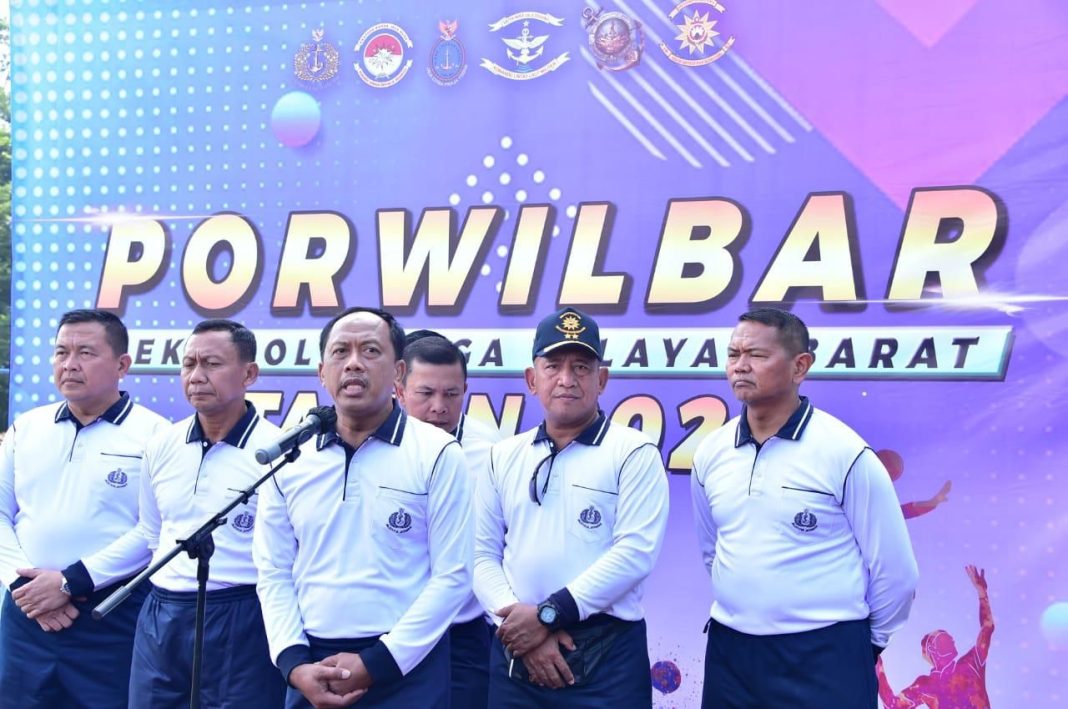 Danpushidrosal Laksamana Madya TNI Nurhidayat di Mabesal, Cilangkap, Jakarta. (Dok. Dispenal)