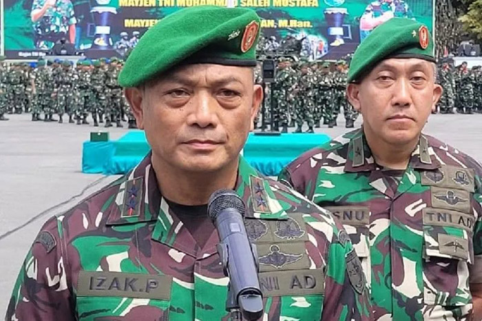 Pangdam XVII Cenderawasih Mayjen TNI Izak Pangemanan