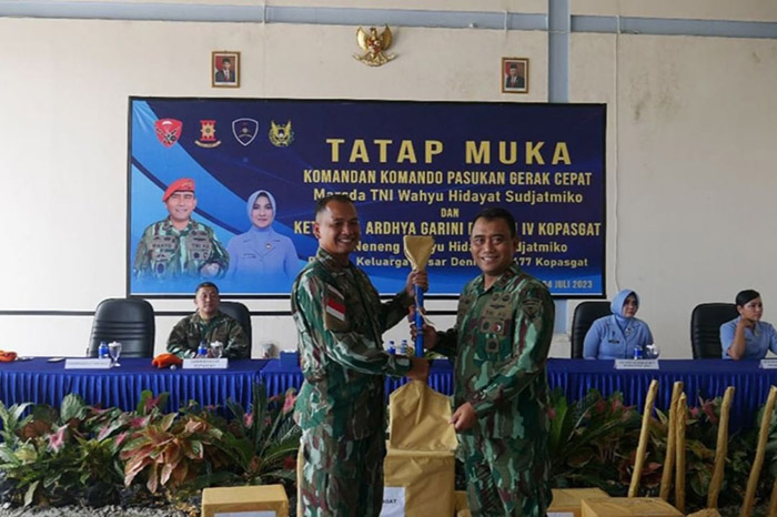 Komandan Kopasgat Marsekal Muda TNI Wahyu Hidayat Sudjatmiko