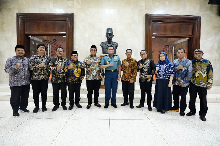 Panglima TNI Laksamana Yudo Margono menerima audiensi PEPADI.