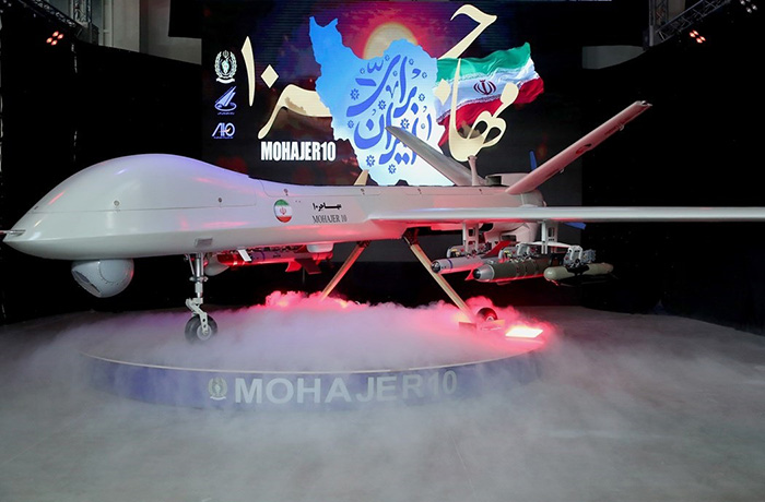 Drone Mohajer 10 Iran.