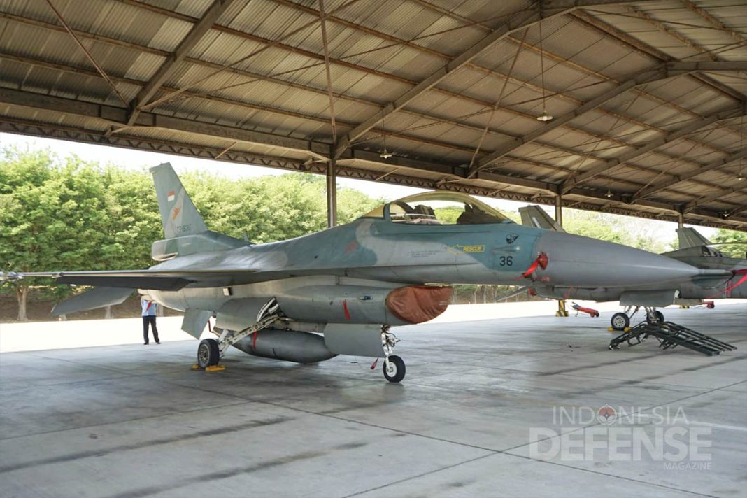 Pesawat tempur F-16 TNI AU