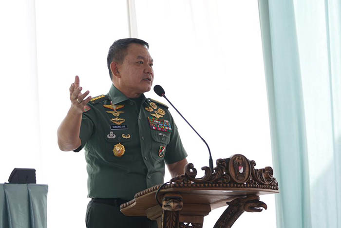Kepala Staf Angkatan Darat (KSAD) Jenderal TNI Dudung Abdurachman.