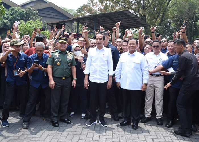 Dudung, Jokowi, Prabowo