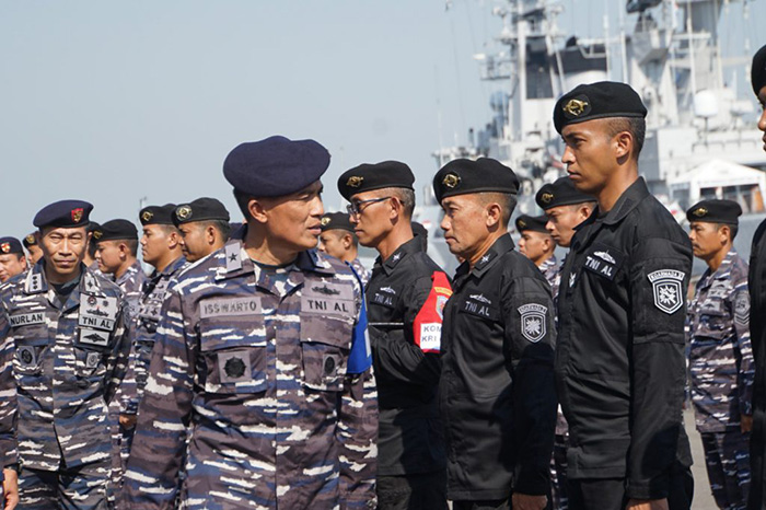 Kaskoarmada II Laksamana Pertama TNI Isswarto