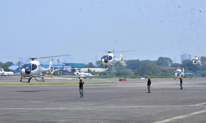 Helikopter EC-120B Colibri TNI AU