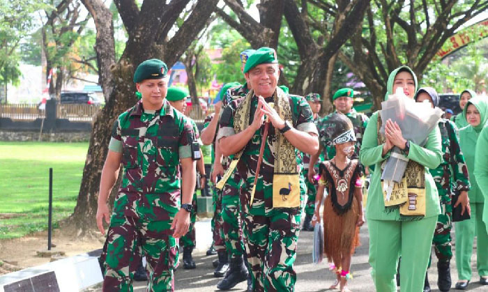 Pangdam XVIII/Kasuari, Mayjen TNI Ilyas Alamsyah.