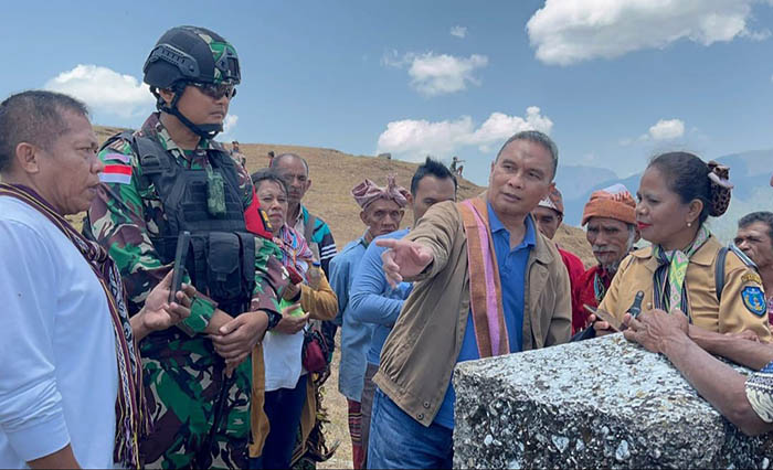 Peninjauan ke daerah sengketa