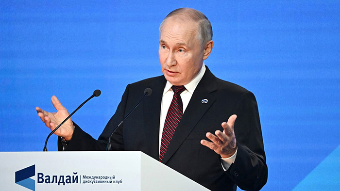 Presiden Rusia Vladimir Putin